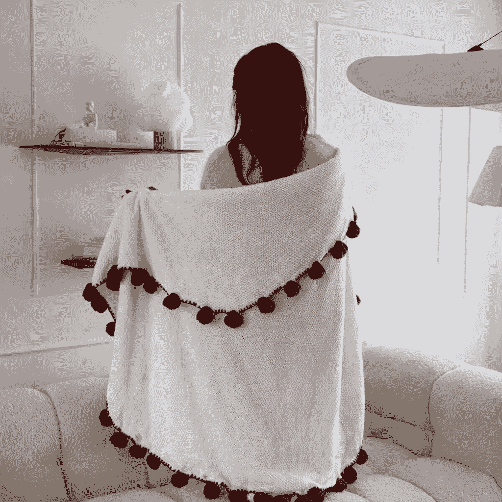 Bouquet Blanket Soft Floral Cozy Throw Blanket