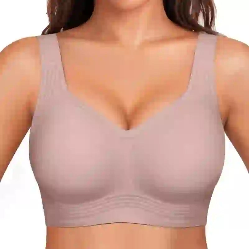 Full Coverage Wireless Bra Seamless Comfort Fit