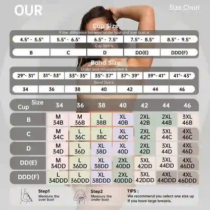 Full Coverage Wireless Bra Seamless Comfort Fit