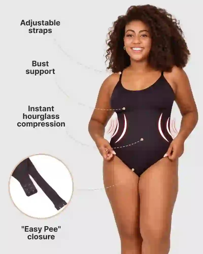 Snatched Shapewear Bodysuit Tummy Control Fit