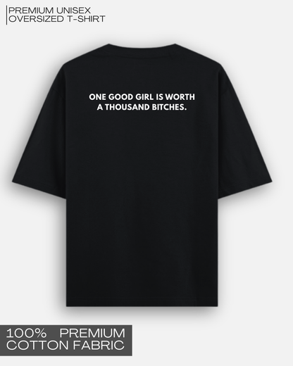 Quality Over Quantity - Premium Unisex Oversized T-Shirt