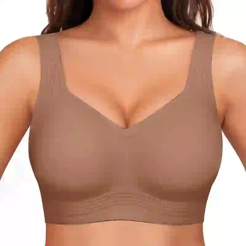 Full Coverage Wireless Bra Seamless Comfort Fit