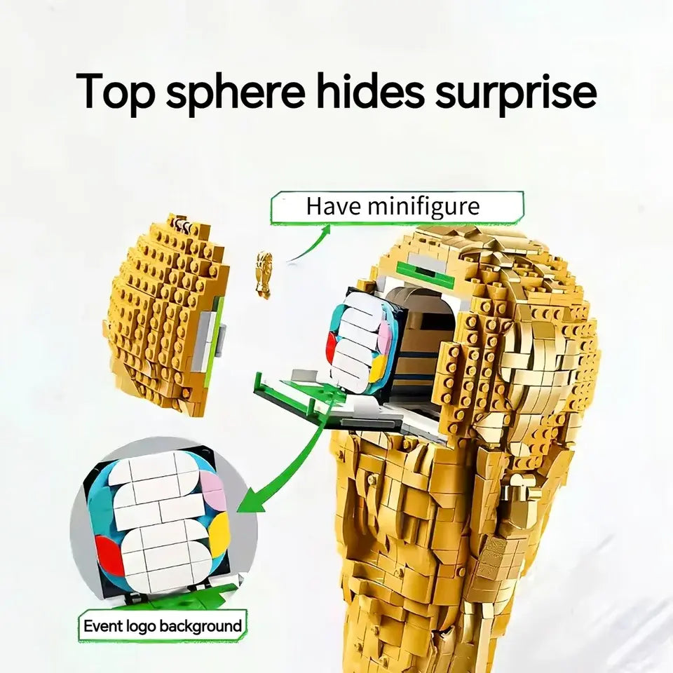 FIFA World Cup 2026 Genuine Trophy Limited Edition Brick Collectible Gift