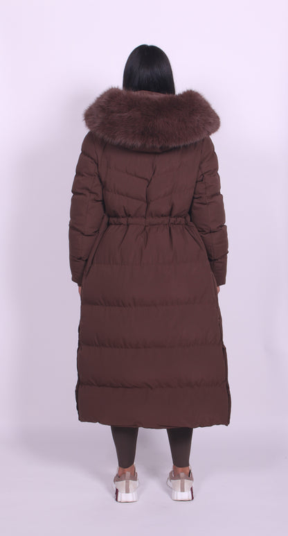 Elise puffer Brown