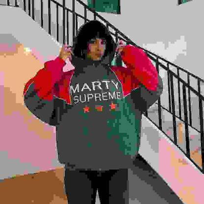 Mens Streetwear Jacket Marty Supreme Style