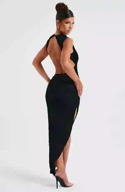 Aphrodite Midi Dress Elegant Womens Outfit