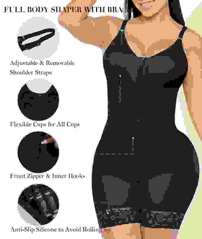 Tummy Control Butt Lifter Seamless Shapewear Fit