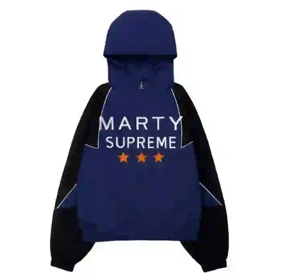 Mens Streetwear Jacket Marty Supreme Style