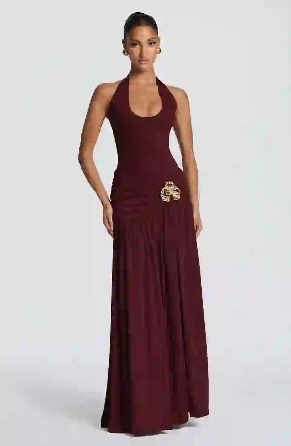 Elegant Maxi Skirt for Women Saira Flowy Long Skirt