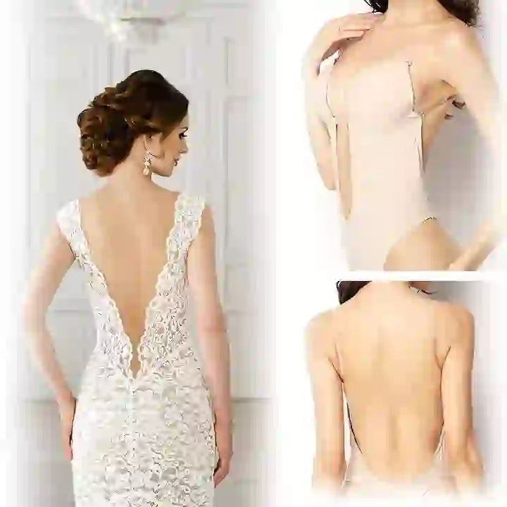 Backless Body Shaper Bra Invisible Seamless Fit